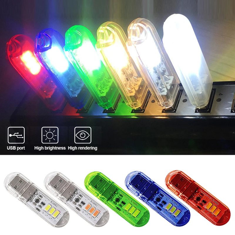 Đèn LED USB mini đổi màu