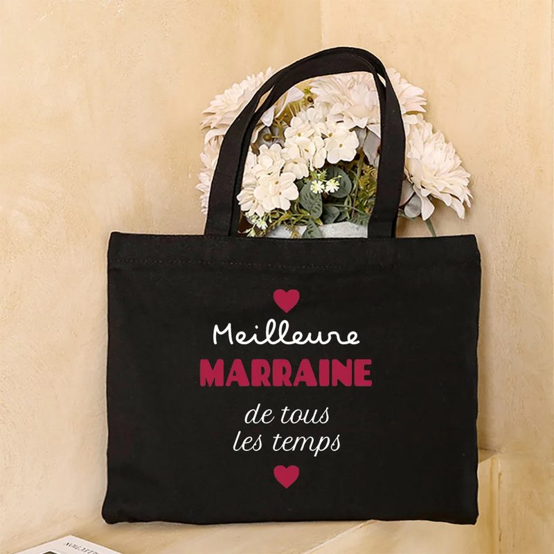Túi tote vải canvas đeo vai 3