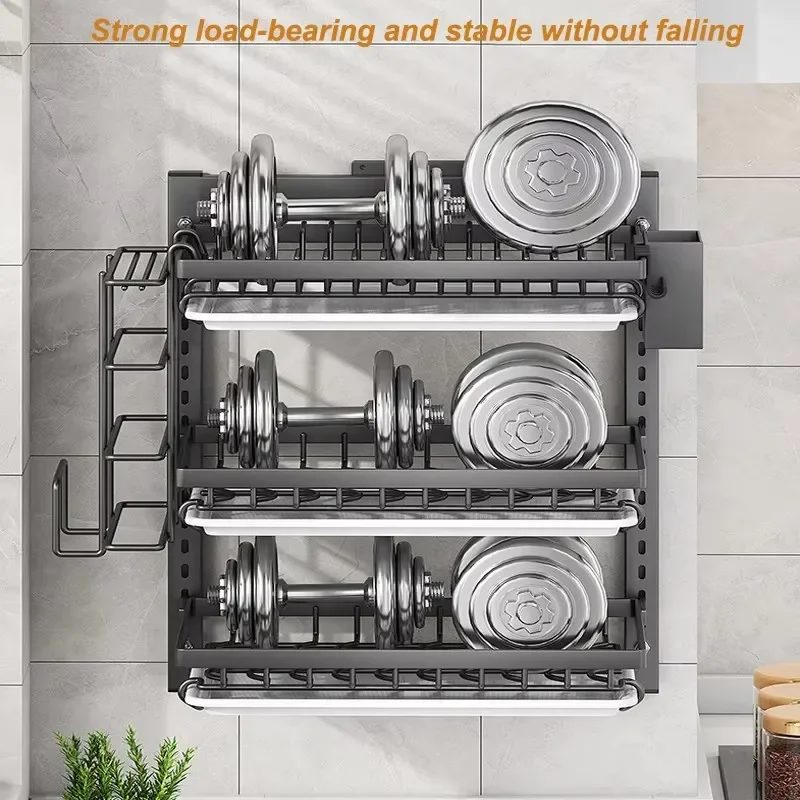 Kệ úp chén đĩa treo tường đa năng 4