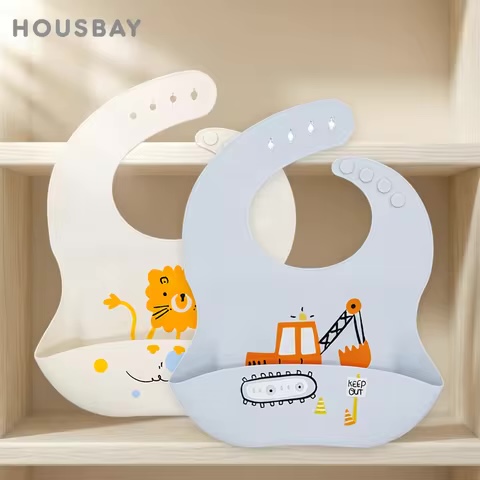 Yếm ăn dặm silicone chống bẩn