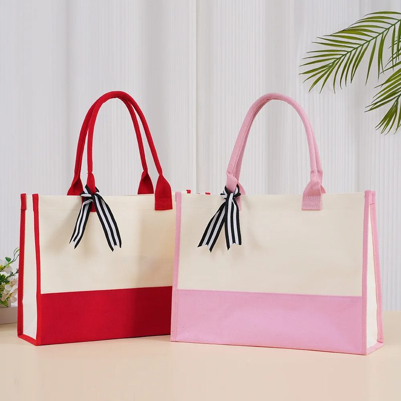 Túi tote vải canvas cầm tay 4