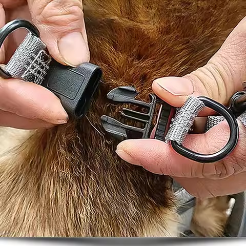 Vòng cổ chó khóa tháo nhanh
