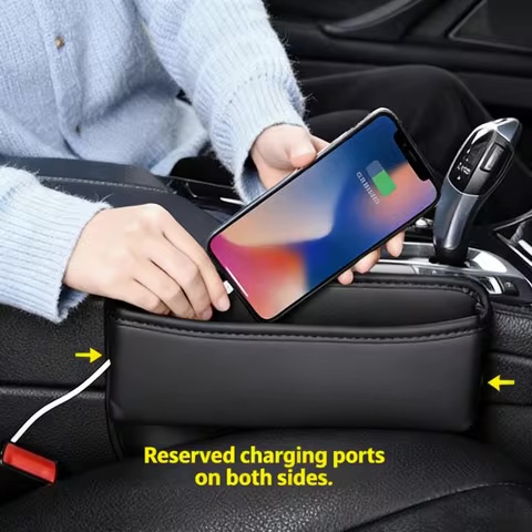 Hộp đựng đồ khe hở ghế ô tô