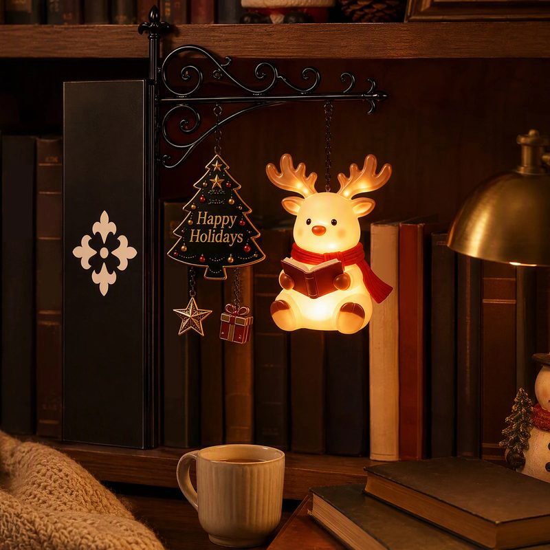 Đồ trang trí góc cửa ông già Noel 2