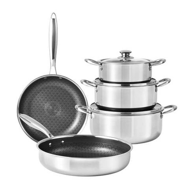 Bộ nồi inox 3 món đáy từ 5 lớp 3