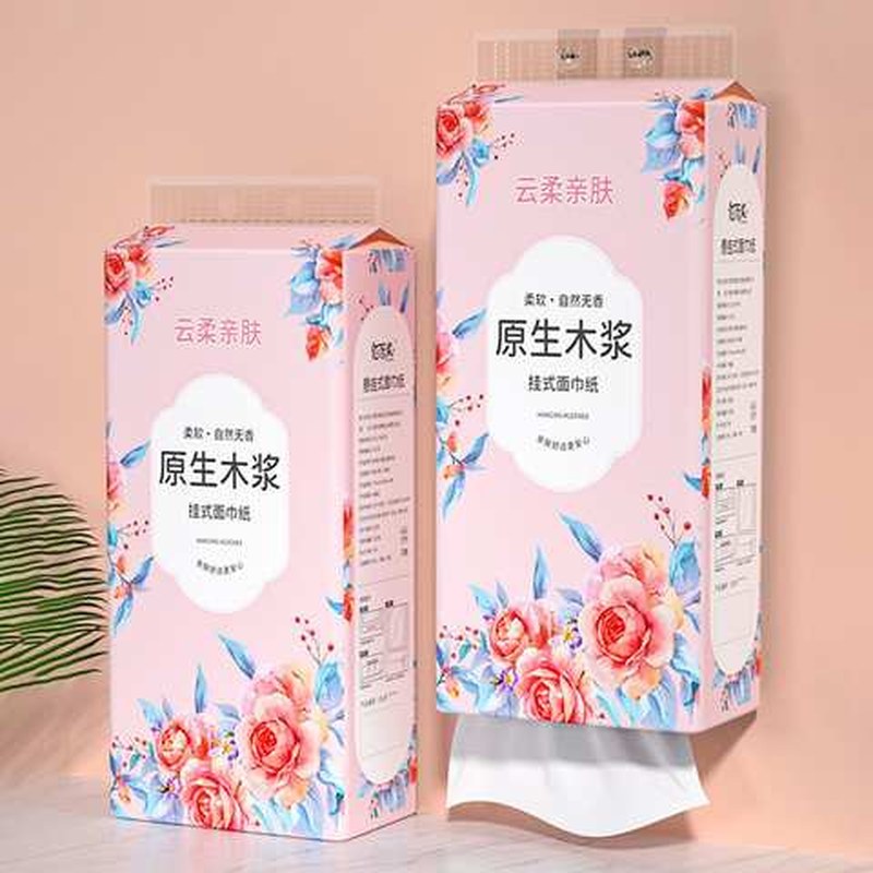 Khăn giấy rút cao cấp 4 lớp ép hoa (Thùng 24 gói)