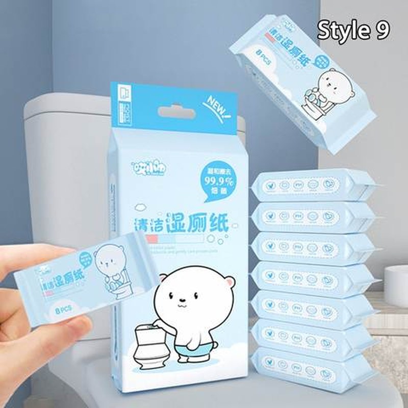 Khăn ướt em bé bông tinh khiết 70 tờ nắp đậy 2