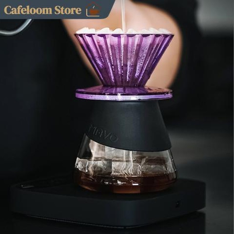 Bộ phin pha cà phê Pour Over thủy tinh Borosilicate