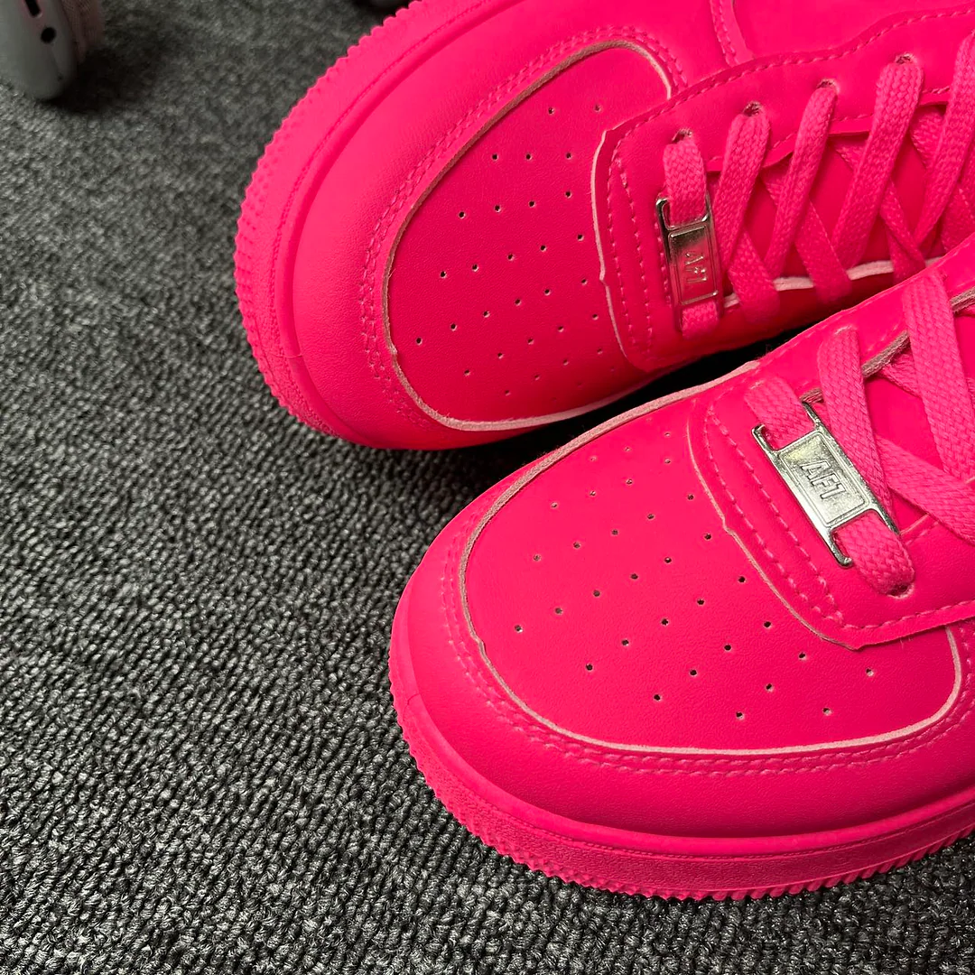 Hồng neon · Giày sneaker casual phong cách ngọt ngào và cá tính 5