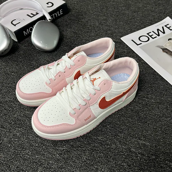 Giày thể thao Low-top Swoosh ngược, phong cách Panda đen trắng, unisex 🐼